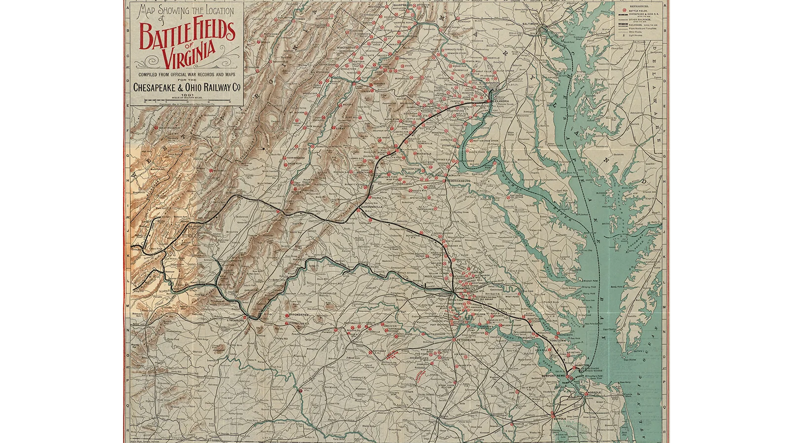 civil war battles of Virginia