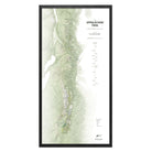 Appalachian Trail Shaded Relief Map - Muir Way - Natural Atlas