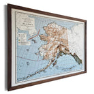 Alaska 1942 3D Raised Relief Map - Muir Way - 3D