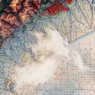 Alpi Occidentali 1908 Shaded Relief Map - Muir Way - Vintage Relief