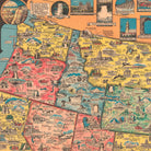 America the Wonderland - Muir Way - Vintage Map