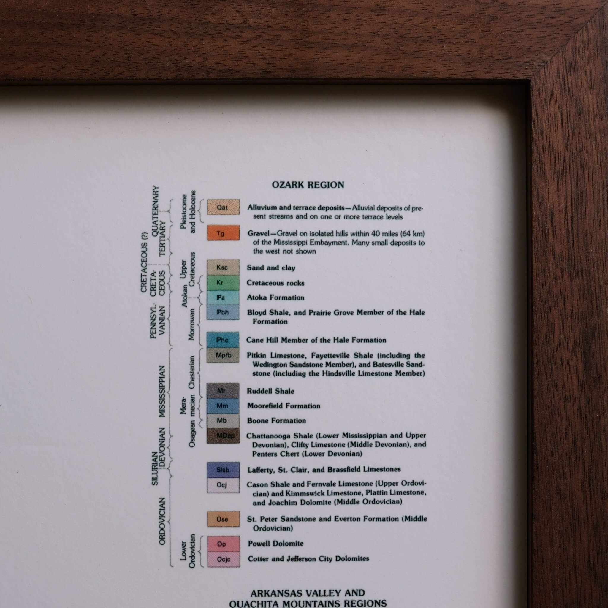 Arkansas 1993 3D Raised Relief Map - Muir Way - 3D