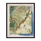 Bandelier 1953 Shaded Relief Map - Muir Way - Vintage Relief