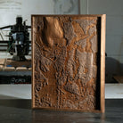 Bethpage Black, NY – 3D Wood - Carved Map - Muir Way - Custom