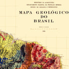 Brazil 1960 Shaded Relief Map - Muir Way - Vintage Relief
