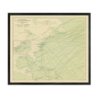 Carte Officielle des Stations Radiotelegraphiques of the Atlantic Ocean NW 1925 - Muir Way - Vintage Map
