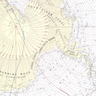Carte Polaire Sud Nautical Chart 1992 - Muir Way - Vintage Map