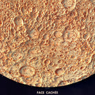 Carte de la Lune (Moon Map) 1969 Shaded Relief Map - Muir Way - Vintage Relief