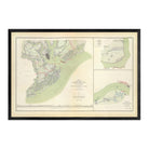 Charleston Defenses, Belmont Battlefield - Muir Way - Vintage Map