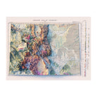 Colorado 1913 Shaded Relief Map - Muir Way - Vintage Relief