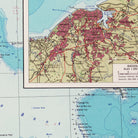 Cuba 1967 Shaded Relief Map - Muir Way - Vintage Relief