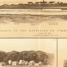 Cumming's Point Batteries - Muir Way - Vintage Map