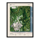Ft. Knox, Kentucky 2022 Shaded Relief Map - Muir Way - Vintage Relief