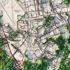 Ft. Knox, Kentucky 2022 Shaded Relief Map - Muir Way - Vintage Relief