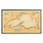 Lake Superior Nautical Chart 1909 - Muir Way - Vintage Map