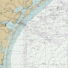 Galveston to Rio Grande Nautical Chart 1992 - Muir Way - Vintage Map