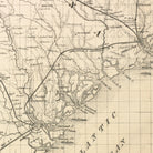 General Sherman's Campaign War Map - Muir Way - Vintage Map