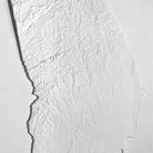 Georgia 3D Raised Relief Map - Muir Way - 3D