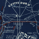Gettysburg - Muir Way - Vintage Map
