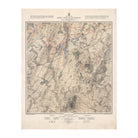 Gettysburg, July 1st, 1863 - Muir Way - Vintage Map