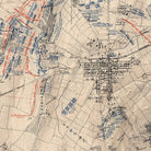 Gettysburg, July 1st, 1863 - Muir Way - Vintage Map
