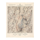 Gettysburg, July 2nd, 1863 - Muir Way - Vintage Map