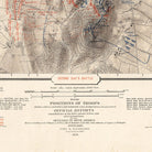 Gettysburg, July 2nd, 1863 - Muir Way - Vintage Map