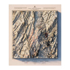 Gettysburg 3rd Day 1876 Shaded Relief Map - Muir Way - Vintage Relief