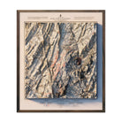 Gettysburg 3rd Day 1876 Shaded Relief Map - Muir Way - Vintage Relief