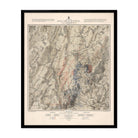 Gettysburg, July 3rd, 1863 - Muir Way - Vintage Map