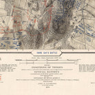 Gettysburg, July 3rd, 1863 - Muir Way - Vintage Map