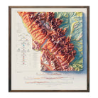 Glacier National Park 1959 Shaded Relief Map - Muir Way - Vintage Relief