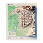 Great Sand Dunes National Park 1967 Shaded Relief Map - Muir Way - Vintage Relief