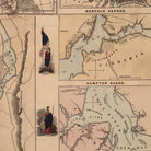 H.H. Lloyd Military Charts of Strategic Places of Interest - Muir Way - Vintage Map