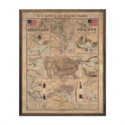 H.H. Lloyd Military Charts of Strategic Places of Interest - Muir Way - Vintage Map