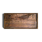 Kiawah Island, Ocean Course, SC – 3D Wood - Carved Map - Muir Way - Custom