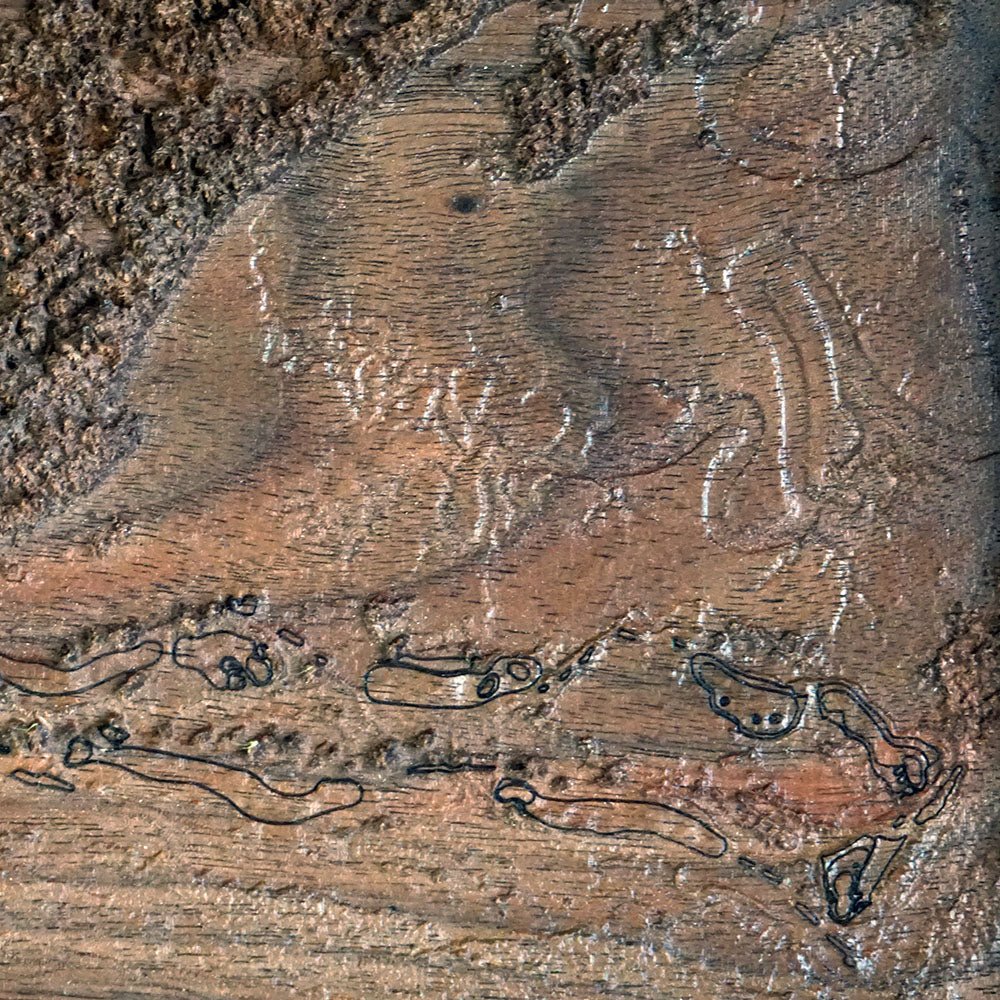 Kiawah Island, Ocean Course, SC – 3D Wood - Carved Map - Muir Way - Custom