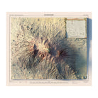 Kilimanjaro 1978 Shaded Relief Map - Muir Way - Vintage Relief