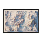 Lake Mead 1987 Shaded Relief Map - Muir Way - Vintage Relief