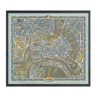Luxembourg City 1961 Map - Muir Way - Vintage Map