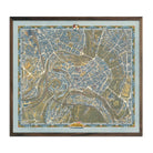 Luxembourg City 1961 Map - Muir Way - Vintage Map