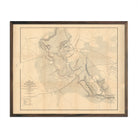 Map of the Battle Fields of Wilderness - Muir Way - Vintage Map