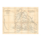 Field of Shiloh - Muir Way - Vintage Map