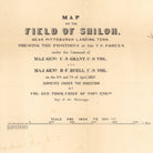 Field of Shiloh - Muir Way - Vintage Map