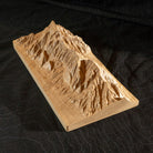 Custom Wood Carved Map - Muir Way - Custom