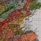 Massachusetts 1983 3D Raised Relief Map - Muir Way - 3D