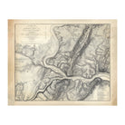 Military Map of Harper's Ferry, VA - Muir Way - Vintage Map