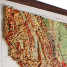Montana 1955 3D Raised Relief Map - Muir Way - 3D