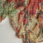 Montana 1955 3D Raised Relief Map - Muir Way - 3D