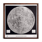 Moon 1966 3D Raised Relief Map - Muir Way - 3D